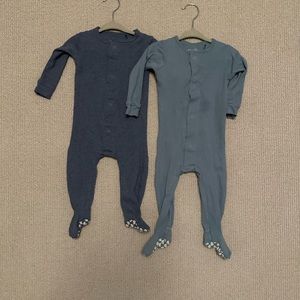 Set of two Simply Magnetic Me Footies in Blues
